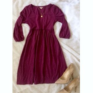 Puff Sleeve Dress (S)